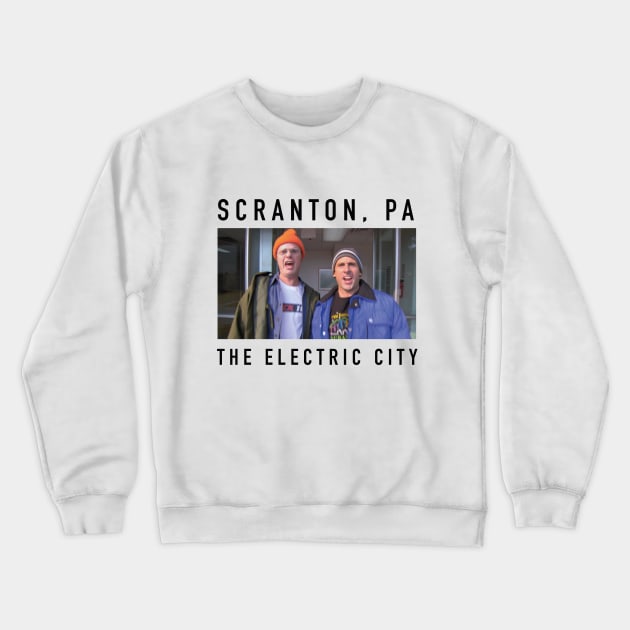 The Electric City Crewneck Sweatshirt by The_Black_Dog